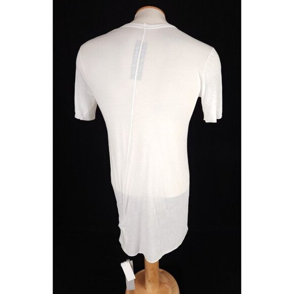 Rick Owens Basic SS T-Shirt M Mens Milk Phlegethon S/S 21 - Picture 6 of 13